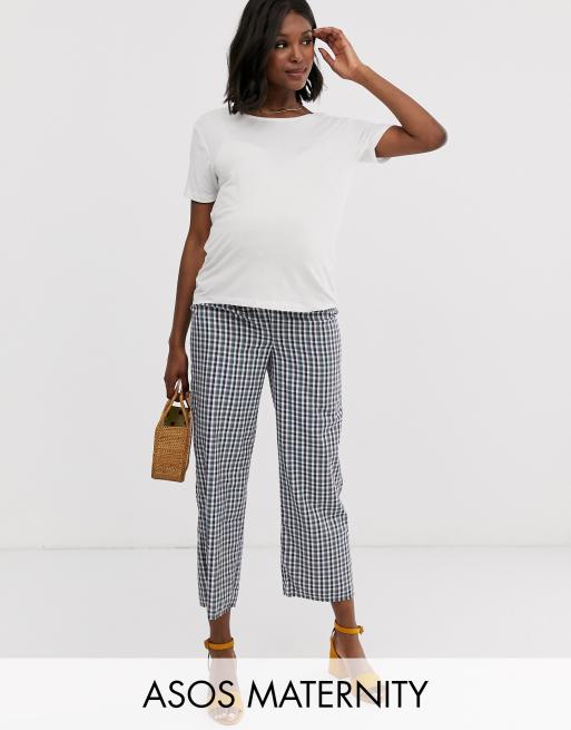 Asos shop maternity trousers