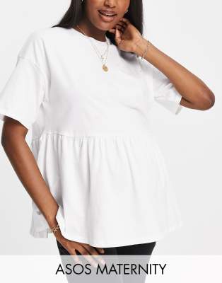 asos maternity top