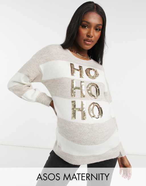 Maternity xmas outlet jumper