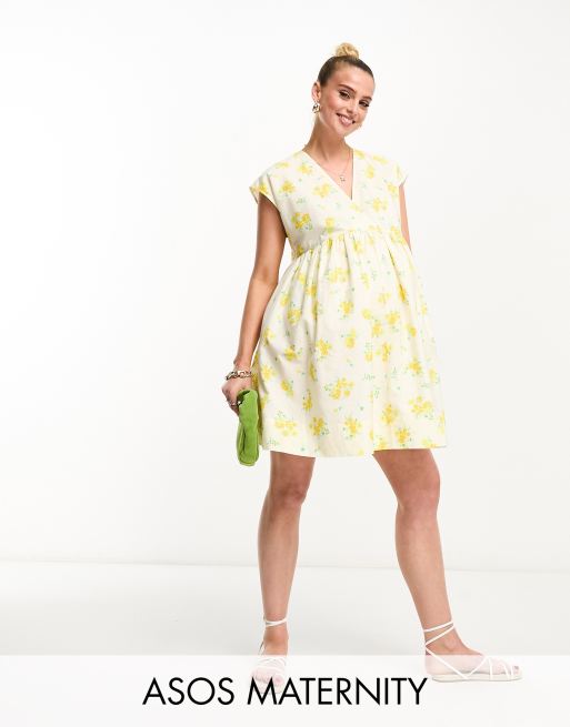 asos maternity smock dress