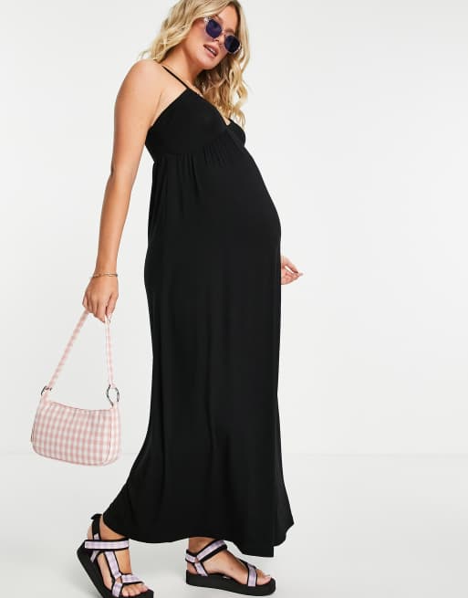 ASOS DESIGN Maternity Nursing cami midi dress