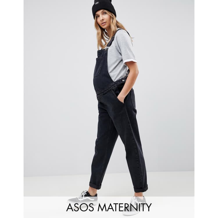 Asos best sale black dungarees