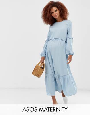 asos maternity smock dress
