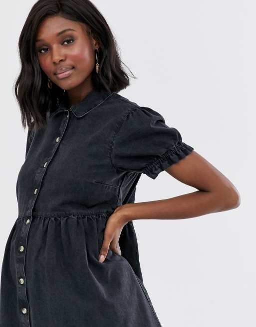 Asos maternity cheap denim dress