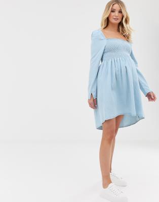 asos maternity smock dress