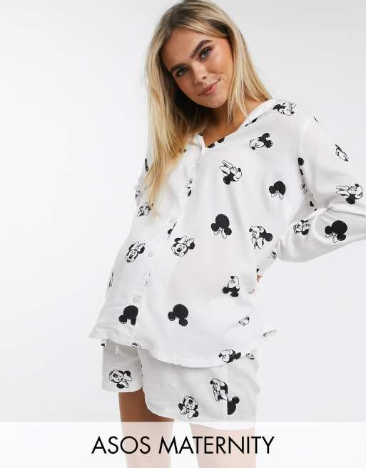 ASOS DESIGN Mickey Disney Tee & Short Pyjama Set, ASOS