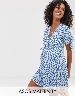 asos maternity skater dress