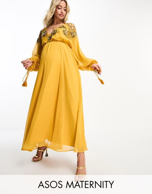 https://images.asos-media.com/products/asos-design-maternity-embellished-floral-and-lattice-detail-midi-dress-with-elasticized-waist-in-mustard/204344294-1-mustard?$n_640w$&wid=513&fit=constrain