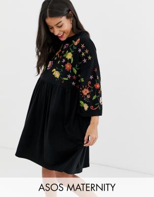 asos maternity smock dress