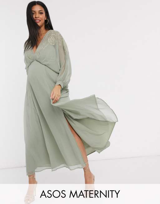 ASOS Women's Green Maternity Dresses