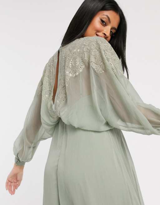sachin and babi light blue dress Silk Dresses for women Online in Pakistan main image 1