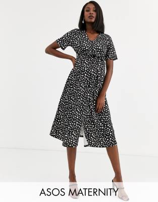 asos casual midi dress