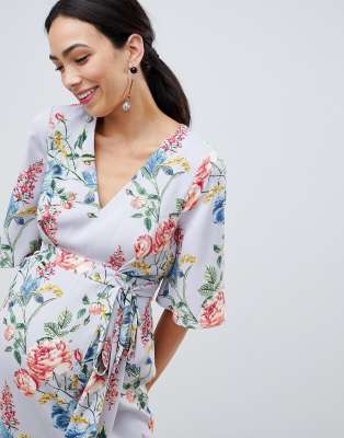 asos kimono wrap dress