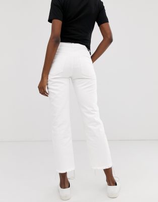 asos white maternity jeans