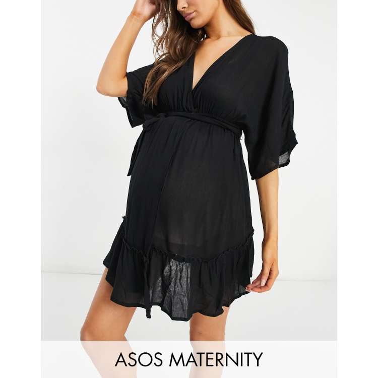 Asos maternity kimono dress clearance