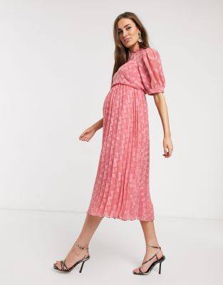 montrose dobby midi dress