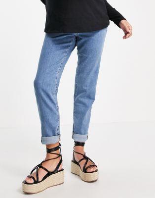 asos maternity mom jeans