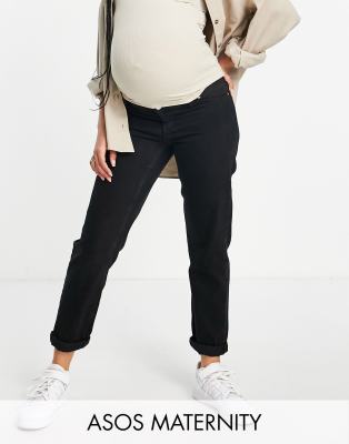 asos design high rise original mom jeans