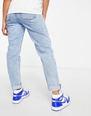 asos design high rise original mom jeans