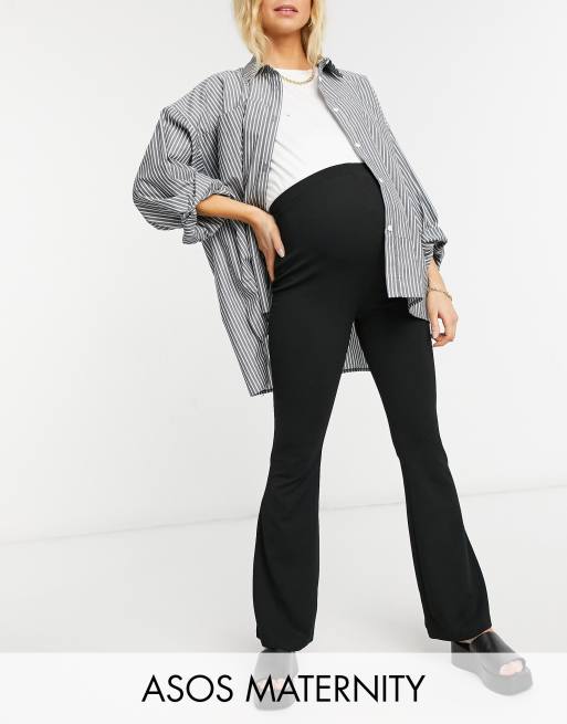 Evesham Nj Design Maternity Jersey Slim Kick Flare Suit Pants Evesham Nj