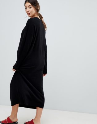 asos maternity jumper dress