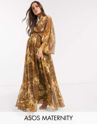 oversized maxi kimono