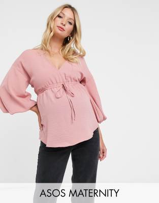 asos maternity size