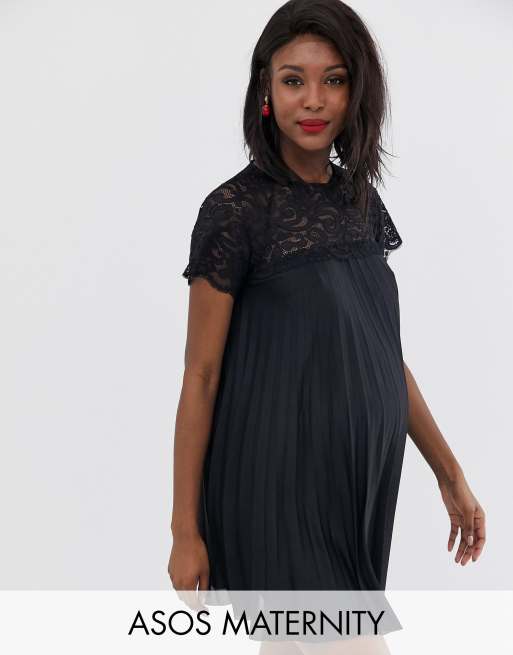 Asos maternity 2024 lace dress