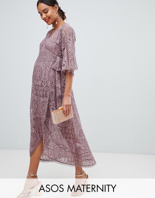 Asos maternity store lace dress