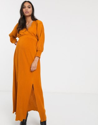 kleid orange asos