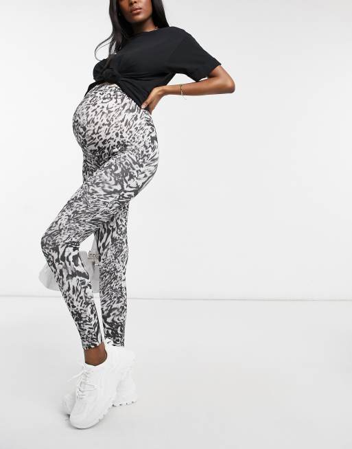 Leopard print shop maternity leggings