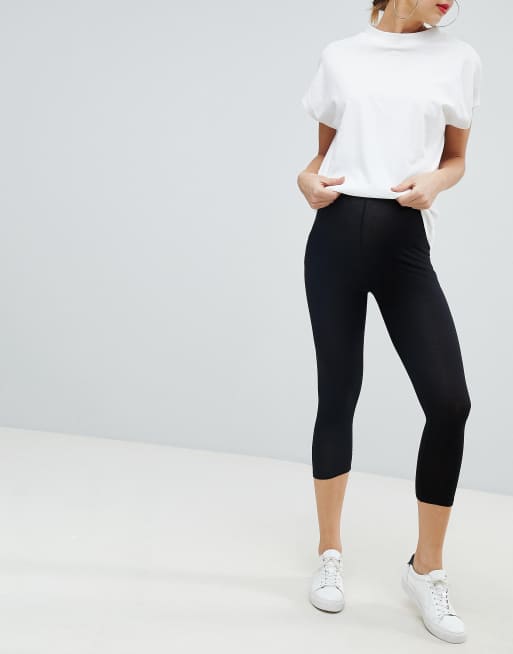 ASOS DESIGN Maternity - Leggings longueur genou passant sur le ventre, 4 de 4