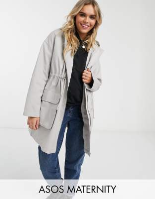 asos maternity winter coat