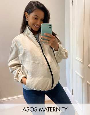 asos maternity jacket