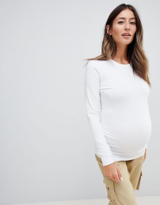 asos maternity shirt