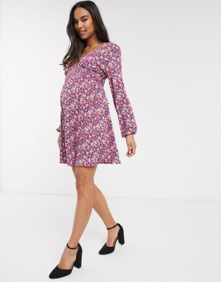 asos magenta dress