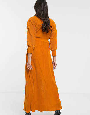 asos robe orange