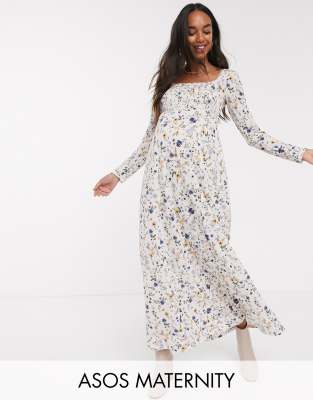 asos maxi dress full sleeve