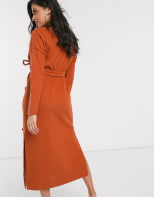 soft orange dress