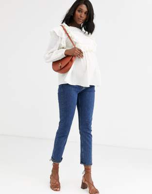 asos maternity top