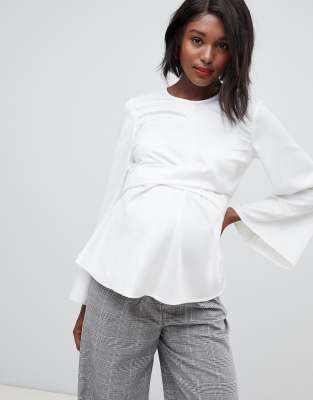 asos bell sleeve top