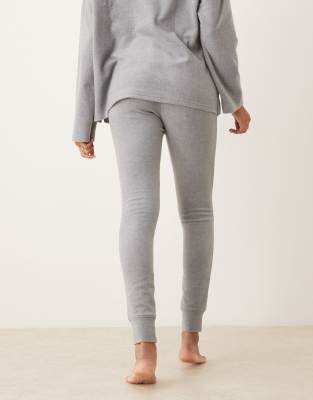 Asos Maternity Asos Design Maternity Lounge Mix & Match Lightweight Fleece Legging In Gray