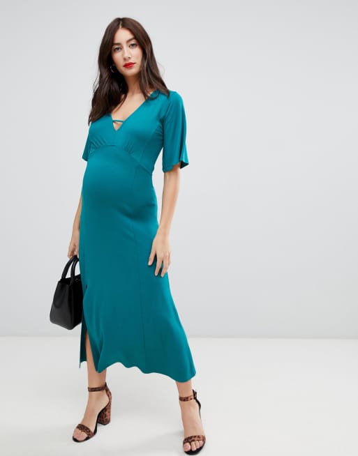 Asos maternity breastfeeding Maxi dress, Women's Fashion