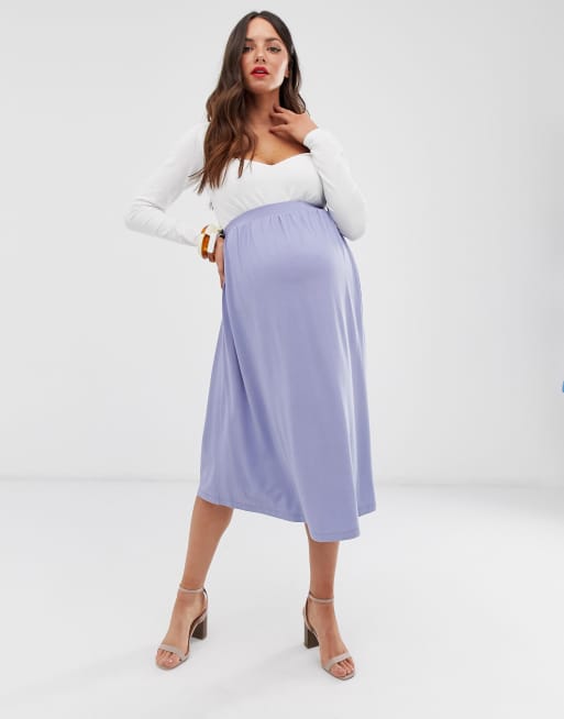 Asos maternity 2025 midi skirt