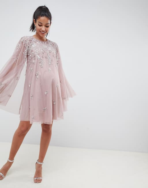 Asos heavily best sale embellished dress