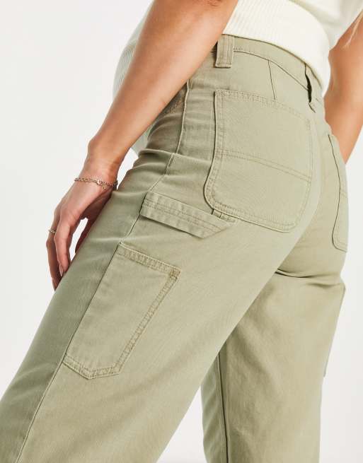 Metallized Cotton Cargo Pants - Women - Ready-to-Wear