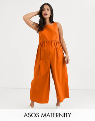 asos rust jumpsuit