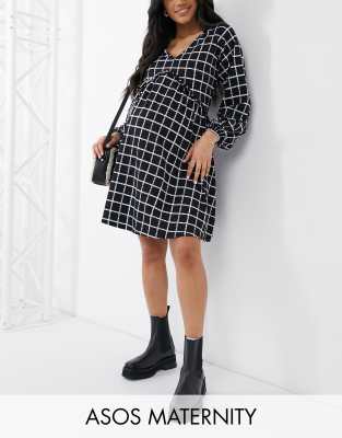 asos maternity smock dress