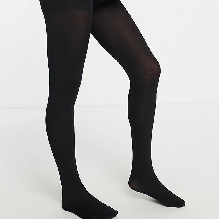 Womens Clothing Hosiery Tights and pantyhose ASOS Synthetic  New Improved Fit 120 Denier Tights in Black 