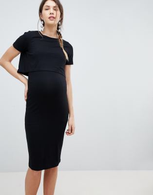 nursing bodycon dress